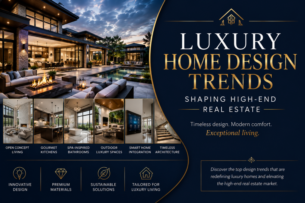 Luxury Home Design Trends Shaping High-End Real Estate