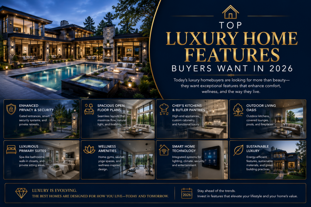 Top Luxury Home Features Buyers Want in 2026